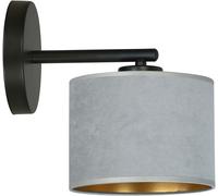 Emibig Hilde lámpara de pared 1x15 W negro-oro-gris 1050/K1