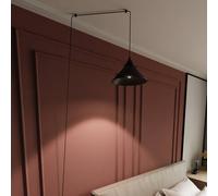 EMIBIG LIGHTING Lámpara colgante Ramo, 1 luz, negro