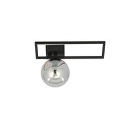 EMIBIG LIGHTING Plafón Imago 1D, 1 luz, negro/grafito