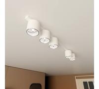 EMIBIG LIGHTING Plafón Nano, blanco, 5 luces, metal