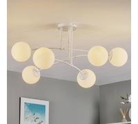 EMIBIG LIGHTING Plafón Pregos 6, 6 luces en blanco True