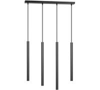 Emibig Selter lámpara colgante 4x8 W negro 552/4