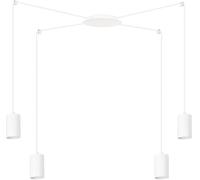 Emibig Traker lámpara colgante 4x8 W blanco 525/4
