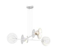 Emibig Xotic lámpara colgante 4x15 W blanco 1412/4