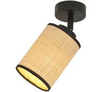 Emibig Yoga lámpara de techo 1x15 W negro-beige 1151/1
