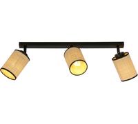 Emibig Yoga lámpara de techo 3x15 W negro-beige 1151/3