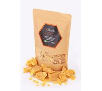 èMiele - Copos de pura cera de abeja, 200 g, orgánica, italiana, procedente de nuestras colmenas de conducción natural y sostenible, ideal para cosméticos, paños de cera alimentaria y velas.
