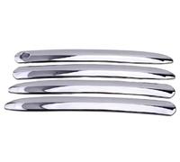 EMIGOS 4 Uds para Toyota RAV4 2019 2020 Cubierta Cromada Brillante De Manija De Puerta Tira Embellecedora De Puerta Accesorios De Coche