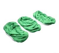 Emiif Almohadillas reutilizables para fregona Swiffer WetJet y Sweeper, paquete de 6, paños de limpieza de microfibra de gran tamaño para suelos húmedos y secos, cocina y baño