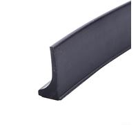 Emiif Barrera de agua para umbral de ducha de silicona negra de 200 cm, barrera de agua para piso de habitación húmeda, tira de sellado de suelo de baño, tira de sellado de bordes de baño para