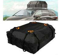 Emiif Bolsa de techo de coche 425L, tela Oxford impermeable 420D, bolsas de transporte grandes para techos con alfombrilla antideslizante