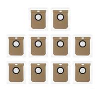 Emiif Bolsas para aspiradora Cecotec para Conga 2299 2499 7490 para Genesis para X-Treme para Ultra Home Robot Aspiradora Bolsa de recogida de polvo (10 unidades)