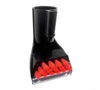 Emiif Cepillo de repuesto resistente para manchas Bissell/para Little Green/para ProHeat serie 1425 limpiadores, herramienta de tapicería para alfombras (negro)