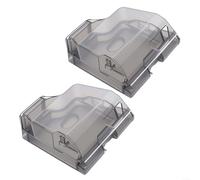 Emiif Contenedor de polvo para G30 para Saros 10 para S9 MaxV para aspiradora Ultra Robot, accesorios de basura (paquete de 2)