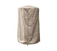 Emiif Funda para calentador de patio - Tela Oxford de 96 cm, resistente al agua, protector para calentador de jardín al aire libre con bolsa de almacenamiento, 61 x 96,5 cm (beige)