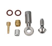 Emiif Inserto de manguera hidráulica para bicicleta, banjo de metal, compatible con Magura MT4, MT5, MT6, MT7, MT8, kit de reparación de frenos de bicicleta