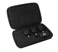 Emiif Juego de alarma digital inalámbrica para pesca de carpas con 2/3/4 transmisores y 1 receptor, flash LED y alerta de sonido, sensibilidad ajustable, resistente a la lluvia para pesca en depósito