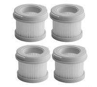 Emiif Kit de accesorios de filtro para XIAOMI MJCMY02DY para MIJIA Robot Aspirador Piezas de repuesto Juego de limpieza del hogar (paquete de 4)