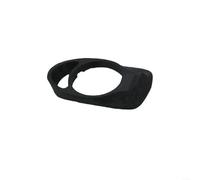 Emiif Kit espaciador de auriculares de fibra de carbono para manillar de bicicleta de carretera, diseño dividido, construcción de carbono ultraligero, enrutamiento de cable integrado, mate, 29 x 58,5