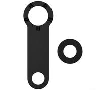 Emiif Llave de pedal de bicicleta para Time, RXS, Xpro, XPRESSO, Mavic, Zxellium, aleación de aluminio, 100 x 24 mm con junta de nailon