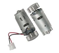 Emiif Motor de vibración de doble eje de 20 V y 70 W para máquina de azulejos de litio, compatible con herramientas eléctricas, electrodomésticos, dispositivos de masaje, cuerpo de metal, 57 x 35,5 mm