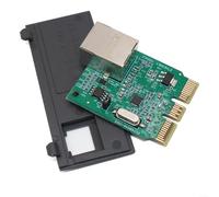 Emiif P1080383-442 Kit de módulo Ethernet de actualización de tarjeta de red con cable para impresora térmica de etiquetas Zebra ZD410 ZD420
