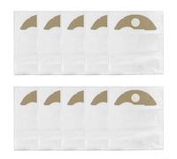 Emiif Paquete de 10 bolsas de polvo para aspiradora KARCHER NT 22/1, telas no tejidas, bolsas de recogida de polvo de gran capacidad de 2,5 litros