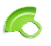 Emiif Protector de plástico para desbrozadora, cubierta de protección para recortadora de césped, accesorio de herramientas eléctricas de jardín ABS desmontable