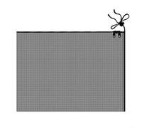 Emiif Red de protección de plantas negra transpirable de 120 x 180 cm, cubierta de malla de polietileno para jardín, árboles frutales, patio, plantas, cultivo de verduras al aire libre (120 x 180