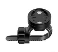 Emiif Soporte ajustable para velocímetro de bicicleta para bicicletas de montaña, carretera y plegables, soporte de manillar de 28-40 mm con liberación rápida, color negro