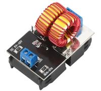 Emiif ZVS - Módulo de fuente de alimentación de calefacción por inducción de 120 W, 5 V-12 V con bobina de calentador, entrada CC de bajo voltaje para aplicaciones de calefacción industrial