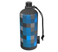 Emil Botella De Cuadros (0,6 Lámparas Incandescentes) Square Botella - Todo De Botella De Cristal, 100% Sellado & Se Puede Lavar En Lavavajillas, Las Bebidas Botella Libre De Bpa