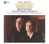 Emil Gilels - Beethoven: Piano Concertos Nos 1-5, Piano Variations [Vinilo]