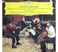 Emil Gilels - Brahms: Klavierquartett Nr. 1 g-moll op. 25 [Vinyl LP] [Schallplatte]