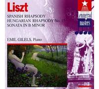 Emil Gilels - Liszt;Rhaps.Espagnol/Hungar