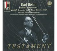 Emil Gilels - Mozart/Brahms: Sinfonie Nr. 28 in C / Klavierkonzert Nr. 27 / Sinfonie Nr. 2 in D