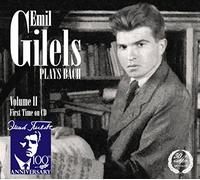 Emil Gilels Plays Bach Vol.2