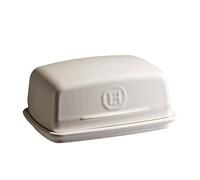 Emile Henry Butter Dish Mantequillera, Cerámica, Beige (Clay), 16.5x11.5x7.5 cm