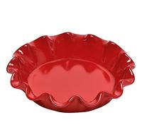 Emile Henry EH346187 Corolla Molde clafoutis cerámica Grand Cru 26,5 x 26,5 x 6 cm