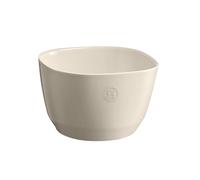 Emile Henry Ensaladera mediana de cerámica fabricada en Francia, 8.75 x 8.67 x 5.5 pulgadas, 3.5 cuartos de galón, arcilla