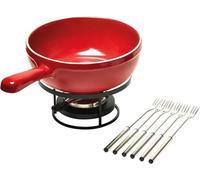 Emile Henry Fondue de cerámica Servicio EH349922 Grand Cru 24 x 24 x 9 cm