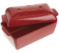 Emile Henry Grand Cru EH345504 - Pan de Molde de Cerámica, 22 x 13 cm, 1,8 litros, Marron ( Granad Cru)