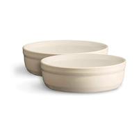 Emile Henry Set 2 x Juego de 2 cremas brulees, Cerámica, Beige (Clay), 13 cm, 6
