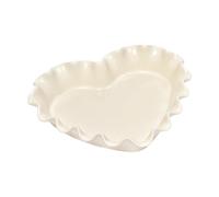 Emile Henry Molde cerámico corazón Emile Henry 1.5 L Cream