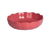 Emile Henry - Molde redondo para tartas (cerámica, 27 cm), color rosa