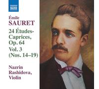 Emile Sauret Émile Sauret: 24 Études Caprices, Op. 64: No (CD) (Importación USA)