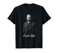 Émile Zola Realista Autor Francés Retrato Camiseta