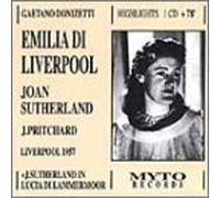 Emilia Di Liverpool Highlights by Donizetti, Sutherland, Pritchard, Rlp (1994-04-18)