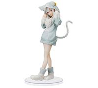 Emilia Figura, Re Zero Anime Figura, Starting Life in Another World, Figuras de Anime de Modelo de Personaje de PVC Anime Estatua Juguete de Regalo para Decoración, para Niños, Adultos, Fanáticos