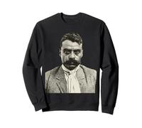 Emiliano Zapata Estilo Medio Tono Revolución Mexicana Vintage Sudadera
